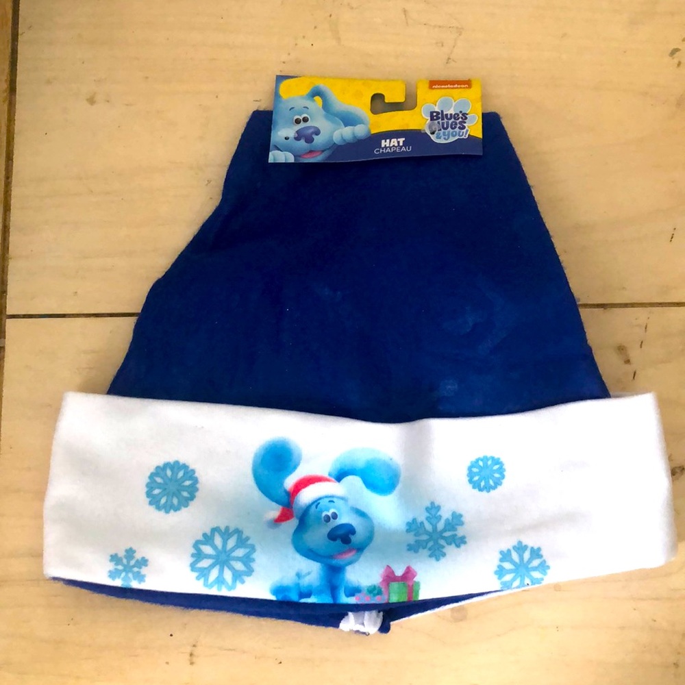 Blues Clues Santa Claus blue hat